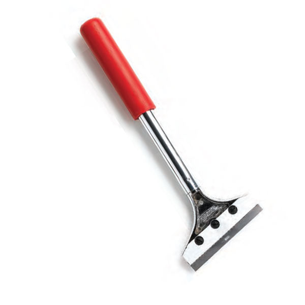 Deluxe Hand Scraper 12” Red Handle