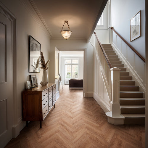 Studio Designs Large Herringbone Natural Oiled Oak