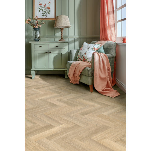Studio Designs Small Herringbone Blonde Oak