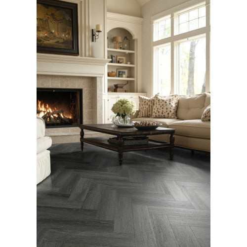 Studio Designs Small Herringbone Ebony Oak