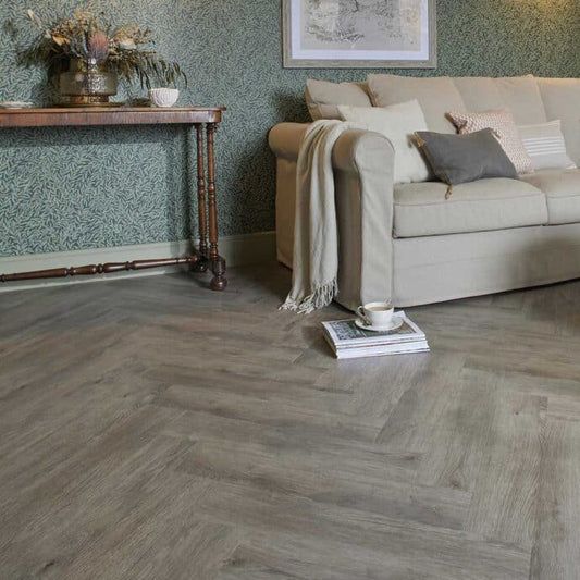 J2 Flooring Fumed Oak Light Parquet NTP47