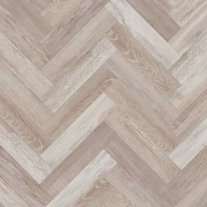 Amtico Spacia Wood Parquet - Washed Salvaged Timber