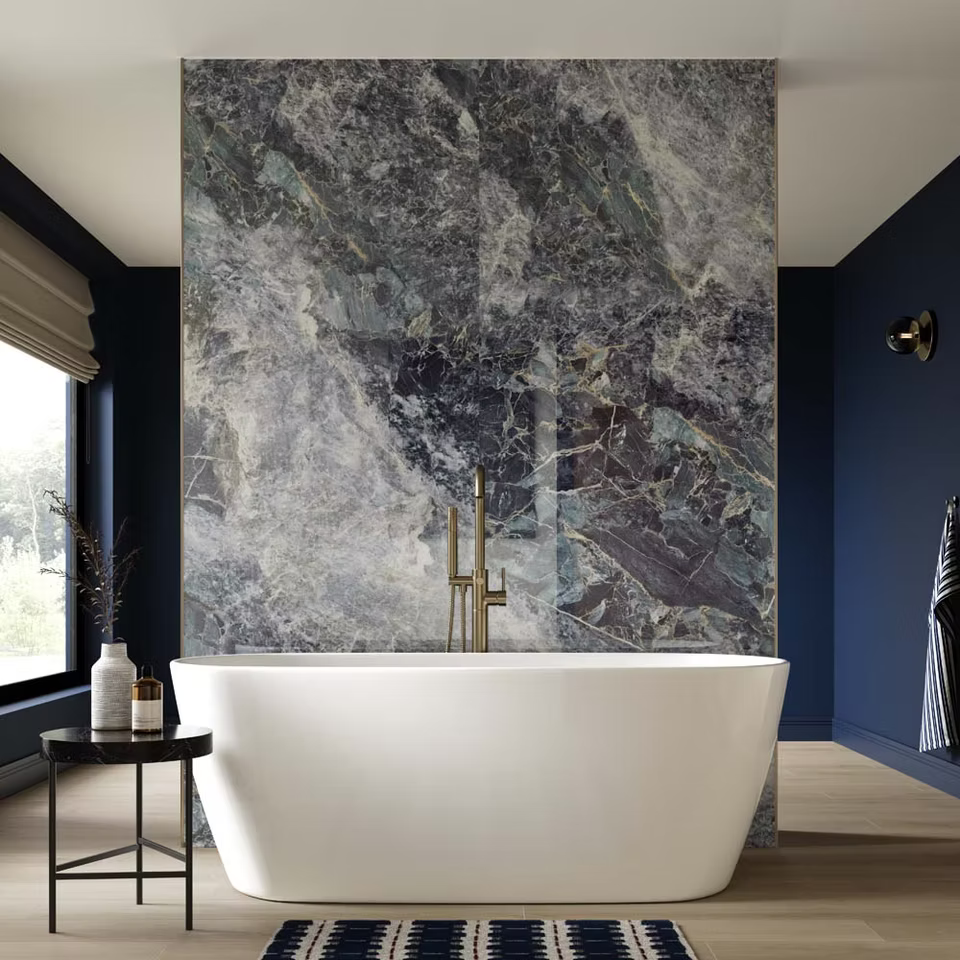 Verona Aqua Wall - Blue Moon