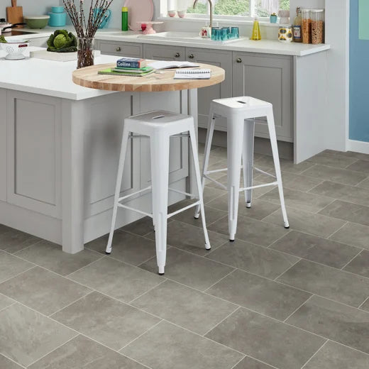 Knight tile Grey Riven Slate ST16