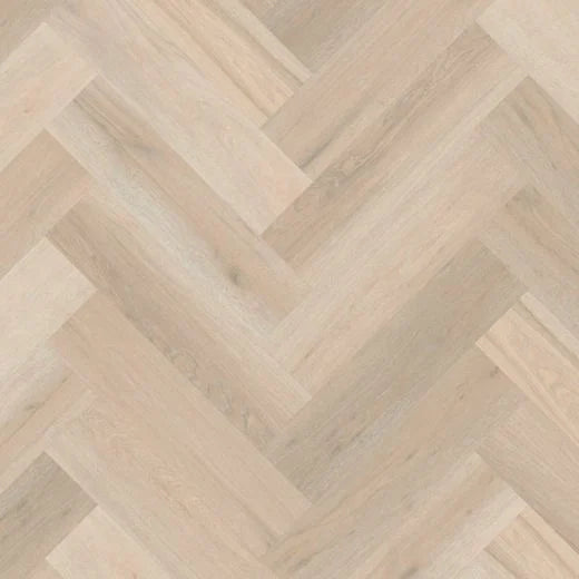 Karndean Van Gogh Rigid Core Herringbone Texas White Ash