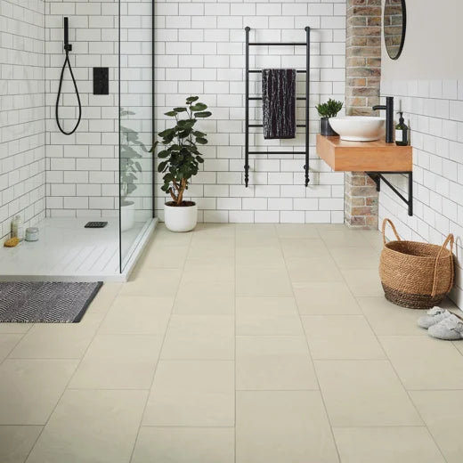 Knight tile Ivory Riven Slate ST18